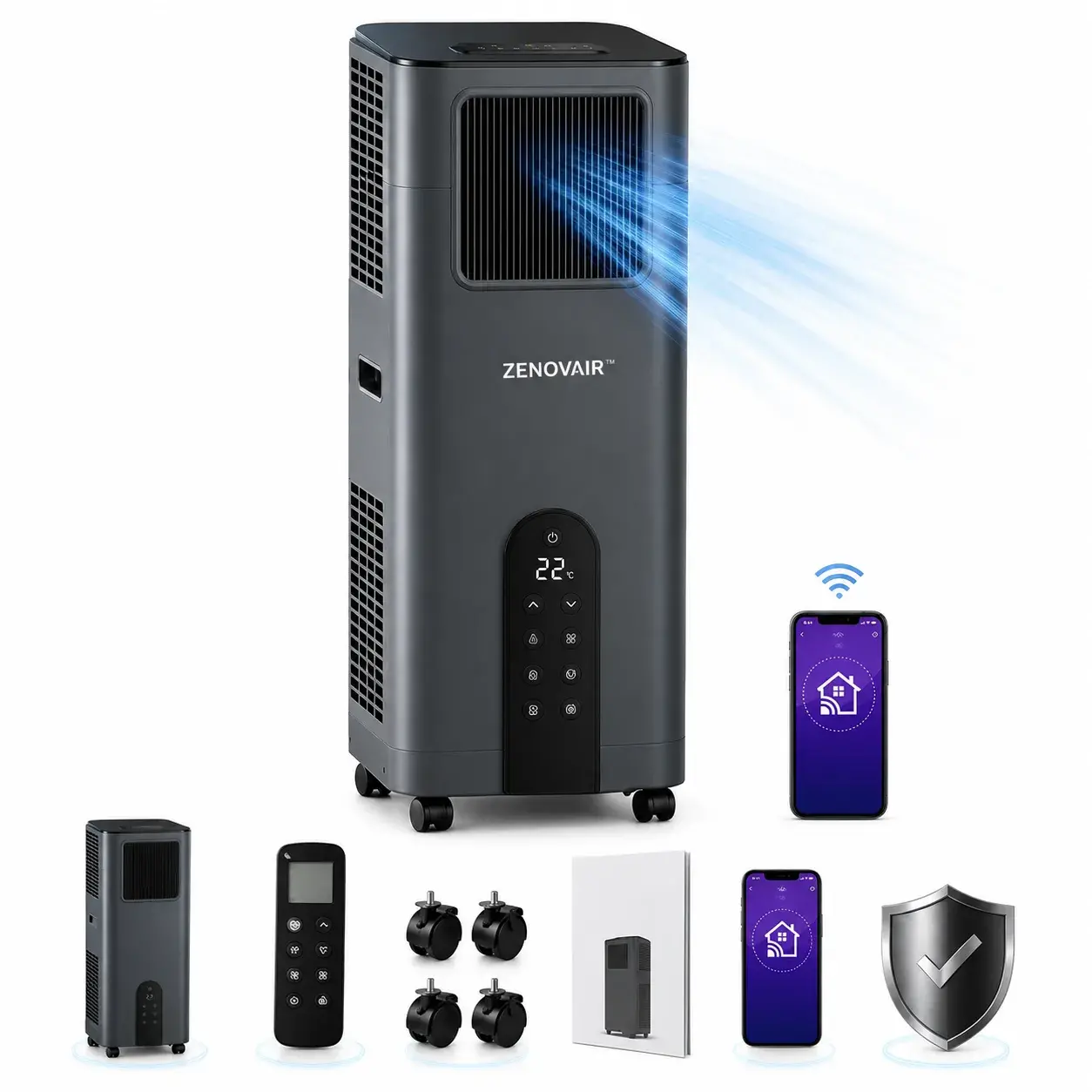 ZENOVAIR™ complete portable climate system package