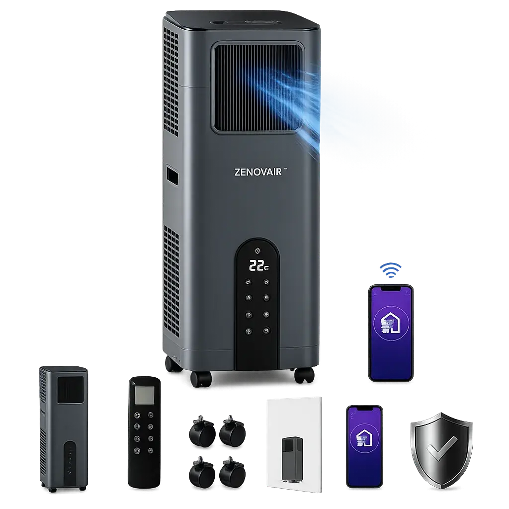 ZENOVAIR™ 4-in-1 Portable Climate System