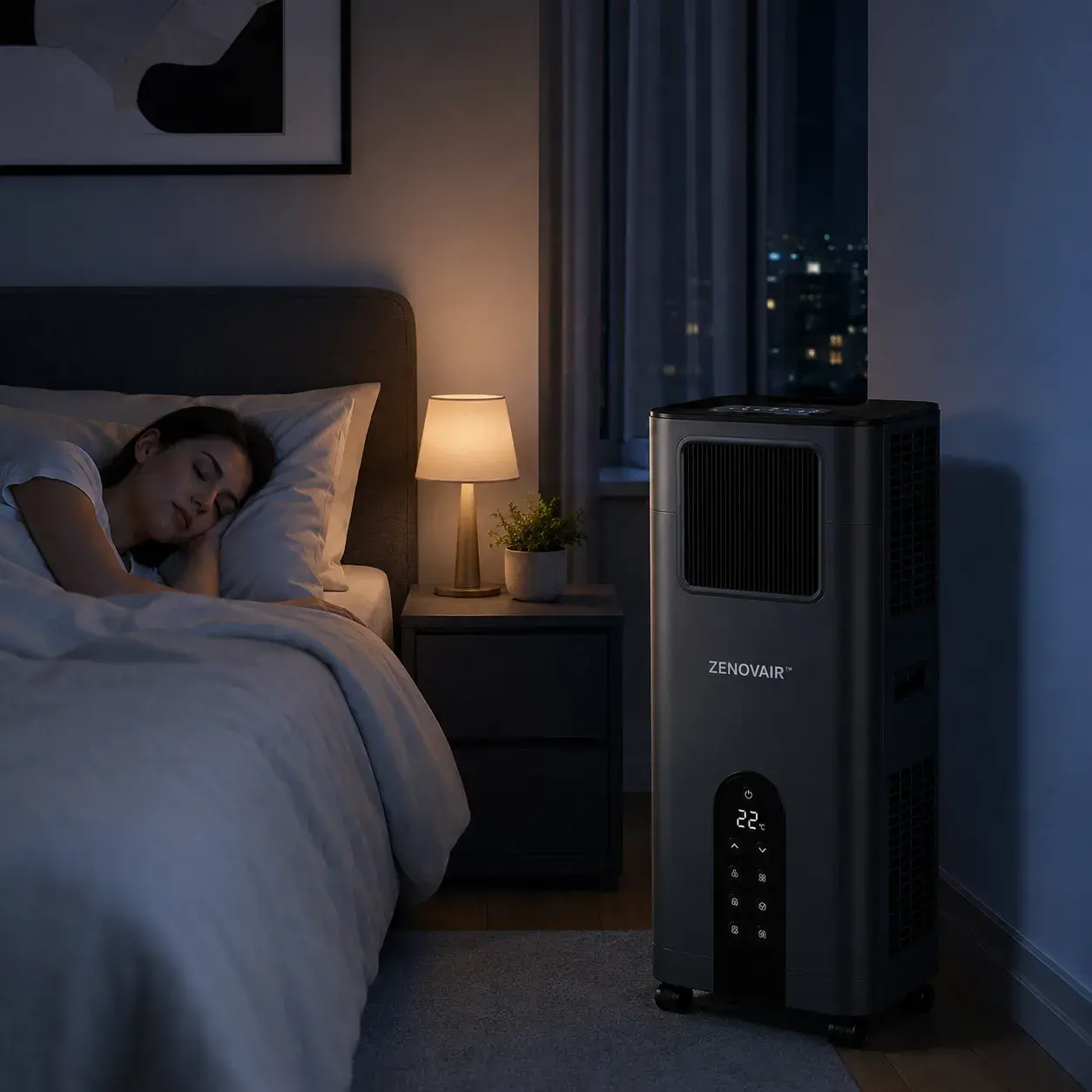 ZENOVAIR™ ultra-quiet night mode for sleeping